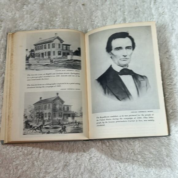 The Lincoln Reader 1947 Paul M Angle vintage hardcover, Fair - Picture 4 of 8